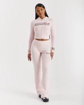 Solace Fitted Zip Top - Pink