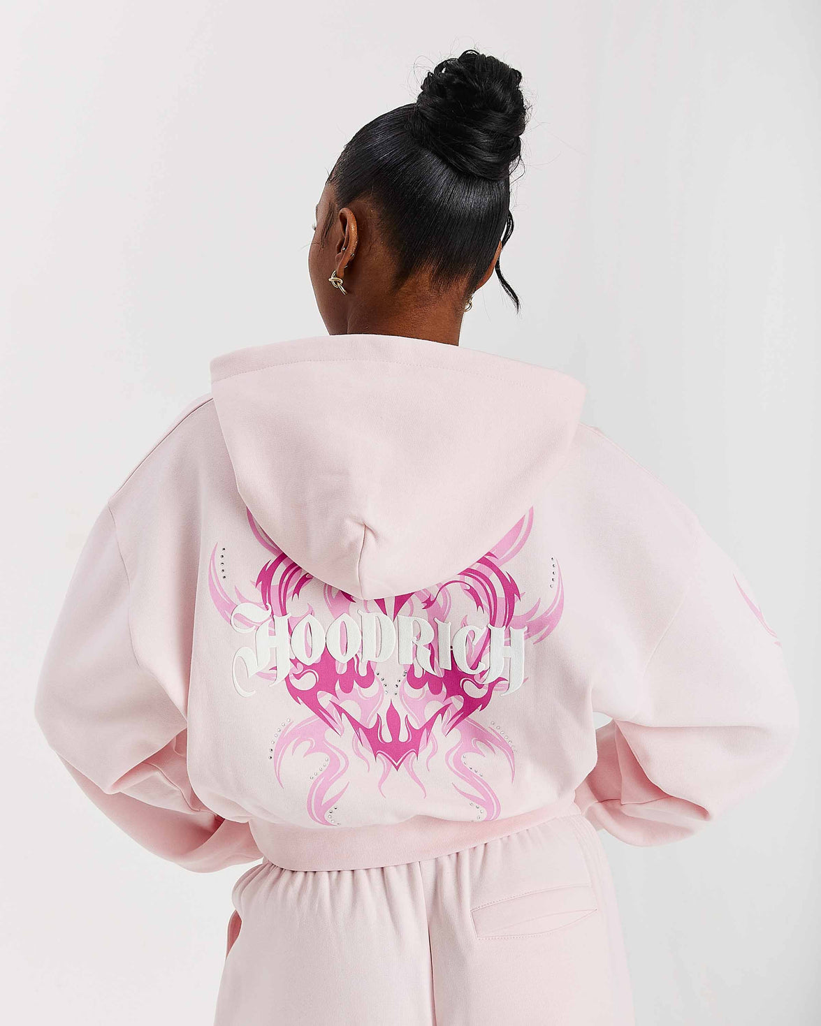 Flux Boxy Hoodie - Pink