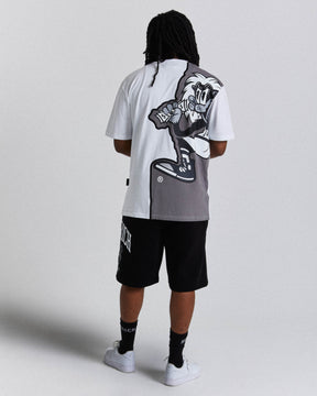 Menace Shorts - Black/White/Grey