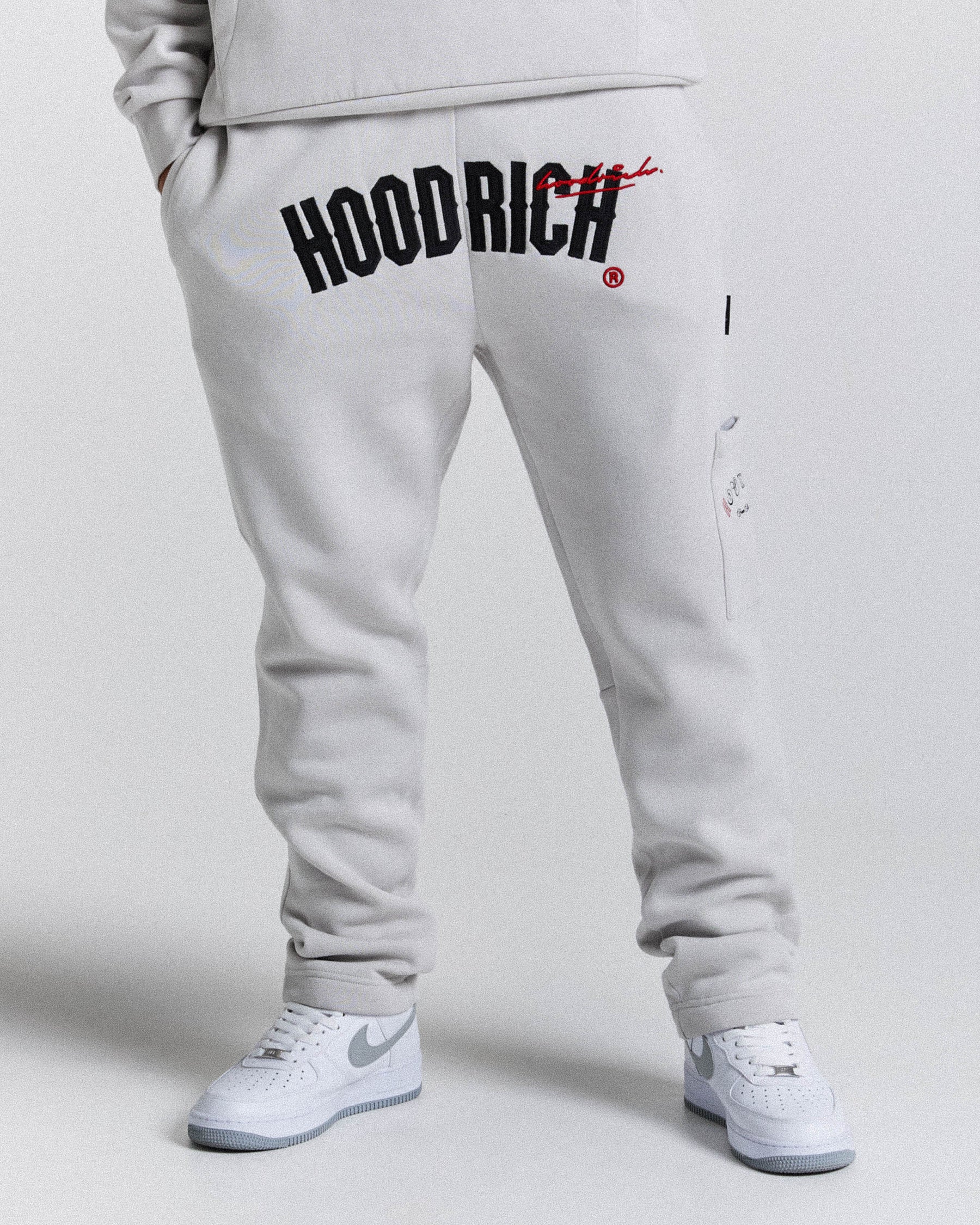 Stature Joggers - Grey/Black/Red