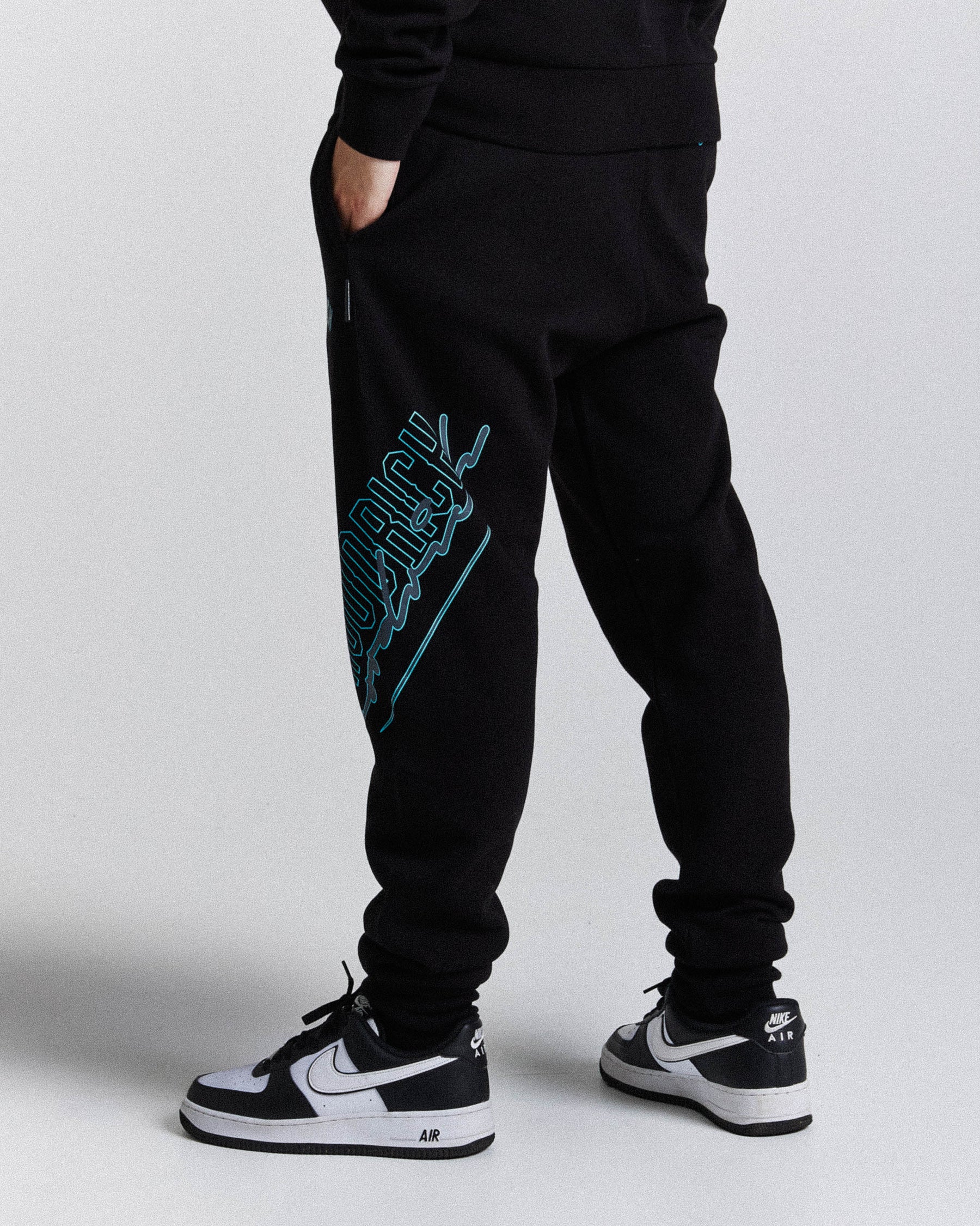 Tycoon Joggers - Black/Grey/Blue