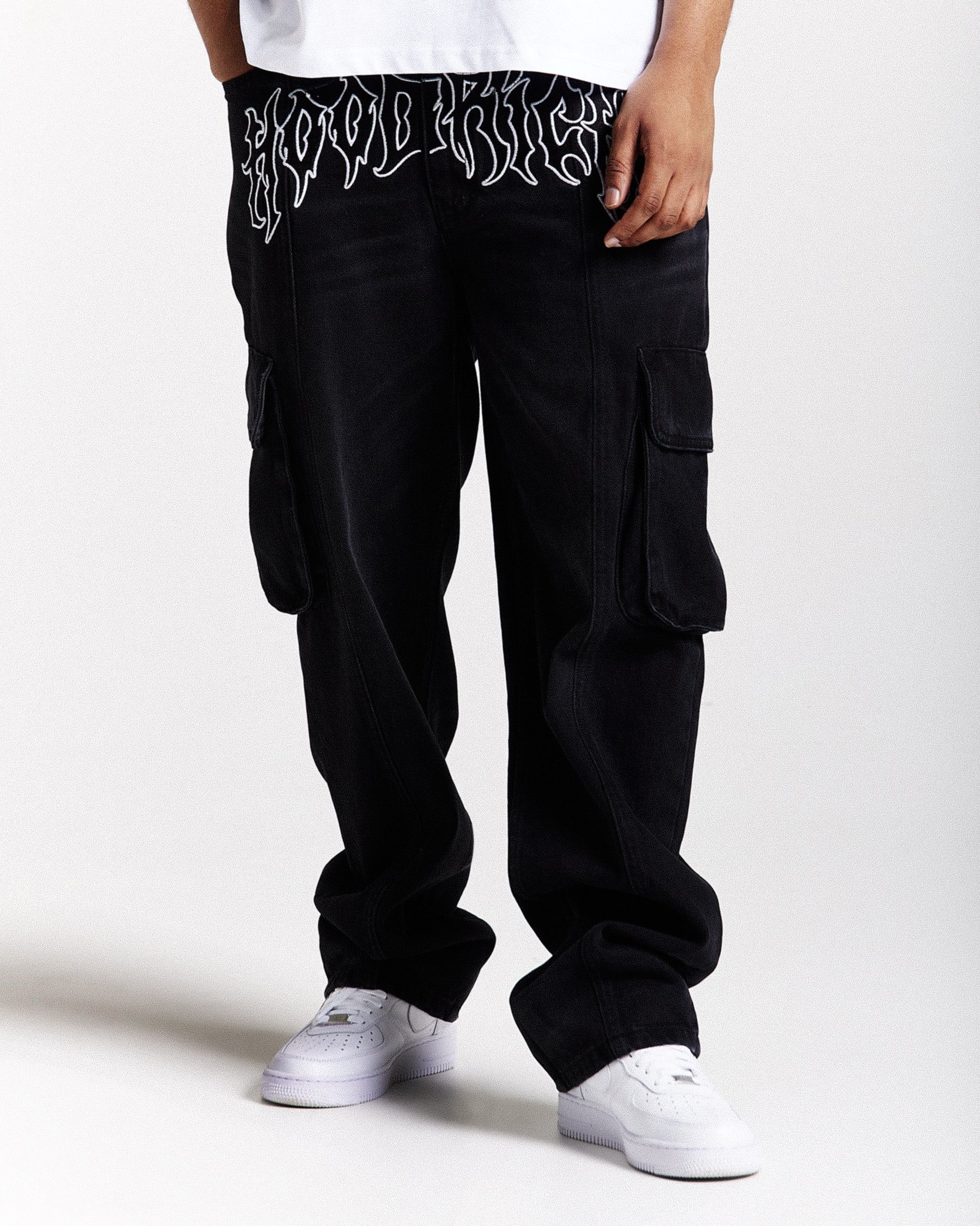 Spectral Denim Jeans - Washed Black