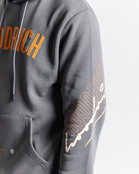 Caliber Hoodie - Grey/Orange/White