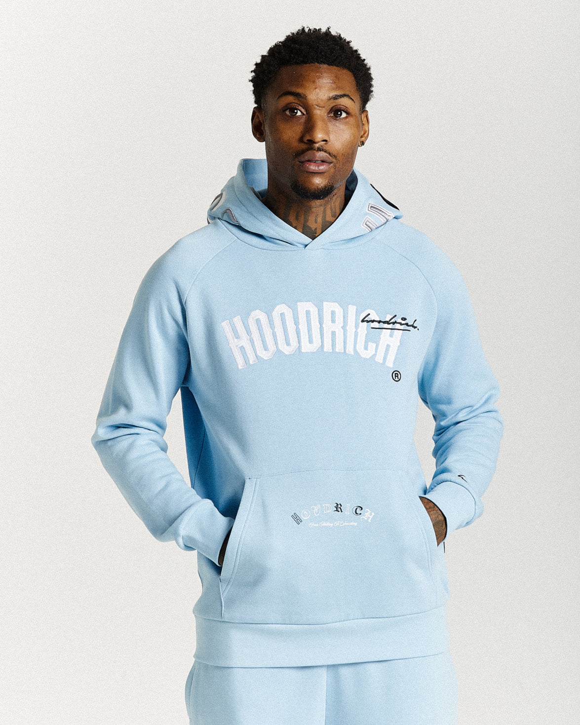 Heat Hoodie - Blue/White