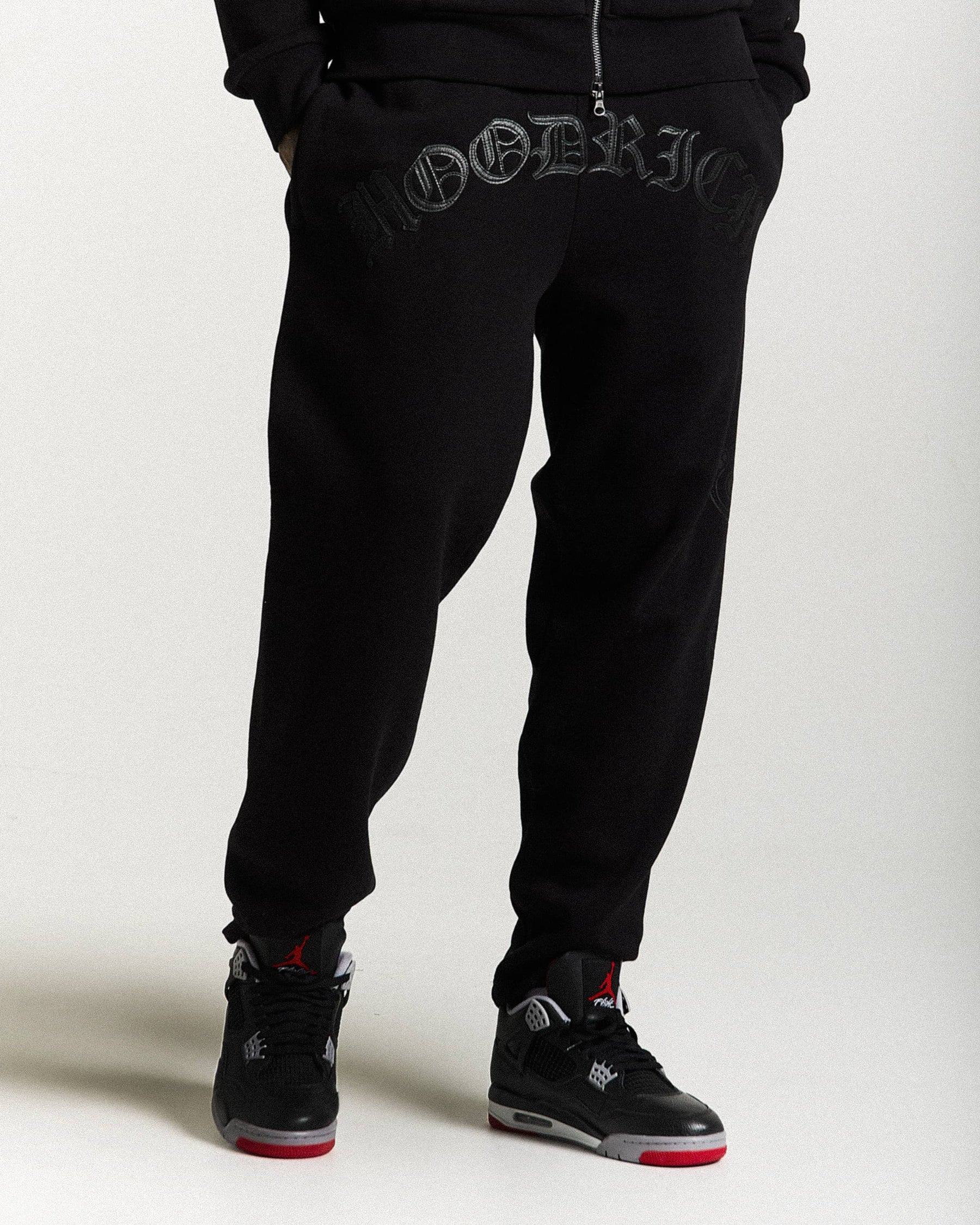 Inkline Oversized Joggers - Black