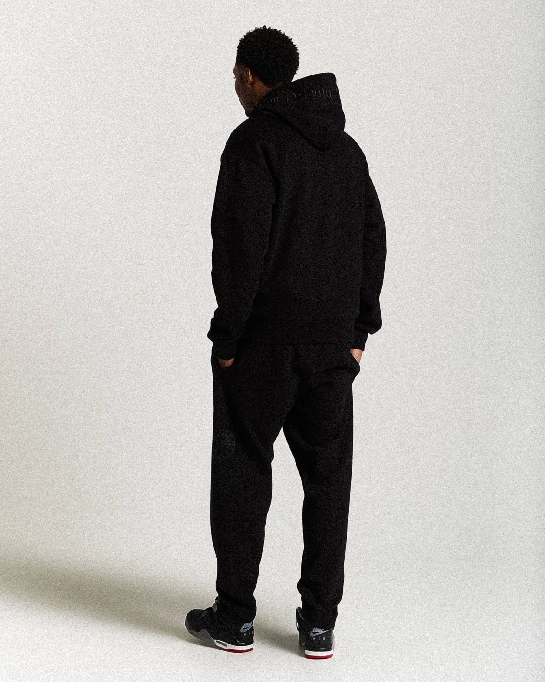 Inkline Oversized Joggers - Black
