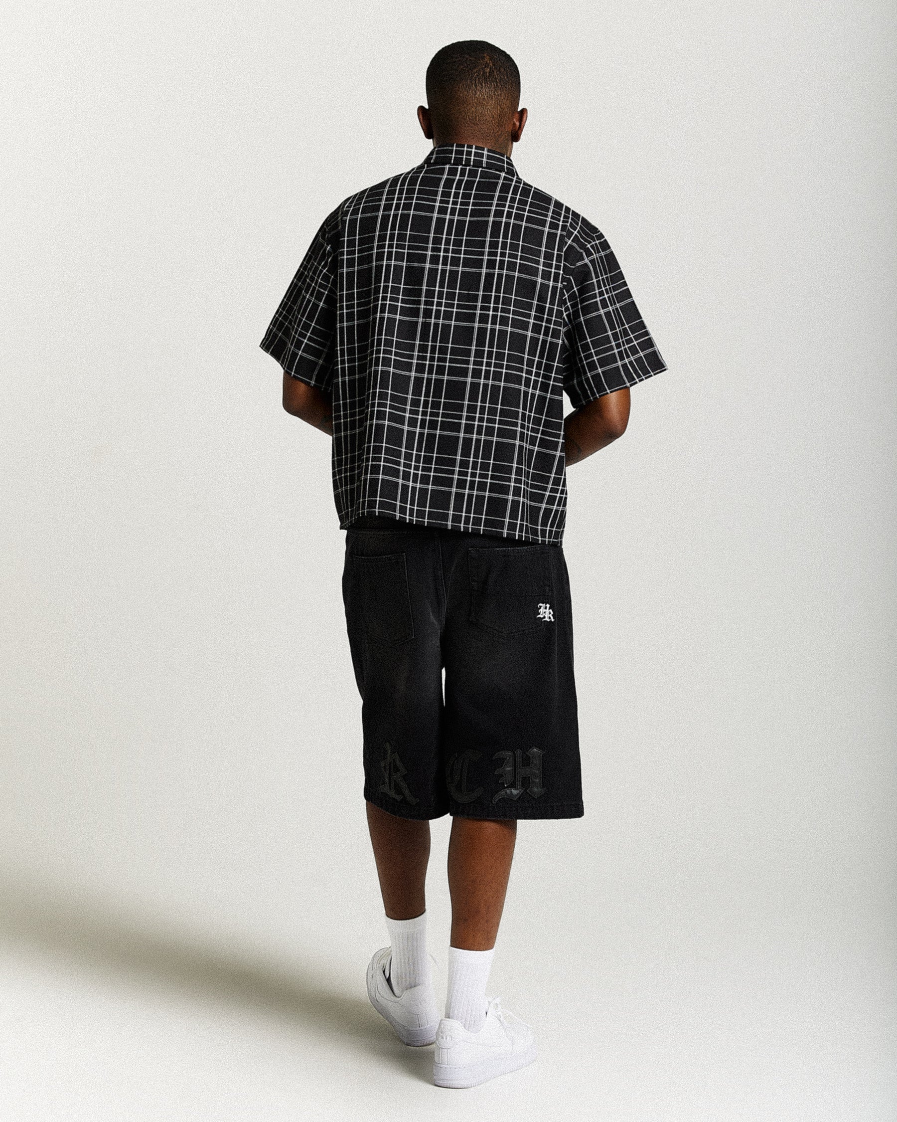 Rito Oversized Shirt - Black/White