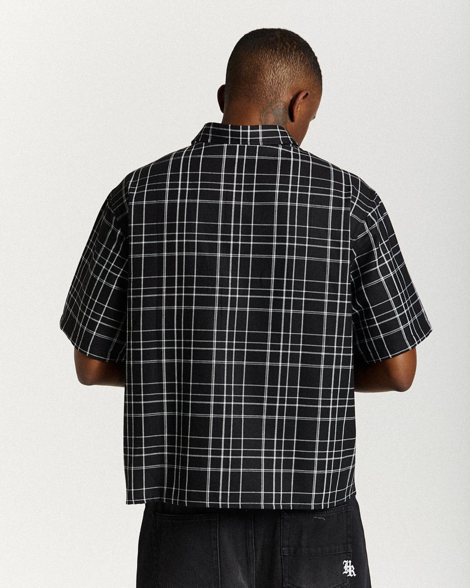 Rito Oversized Shirt - Black/White