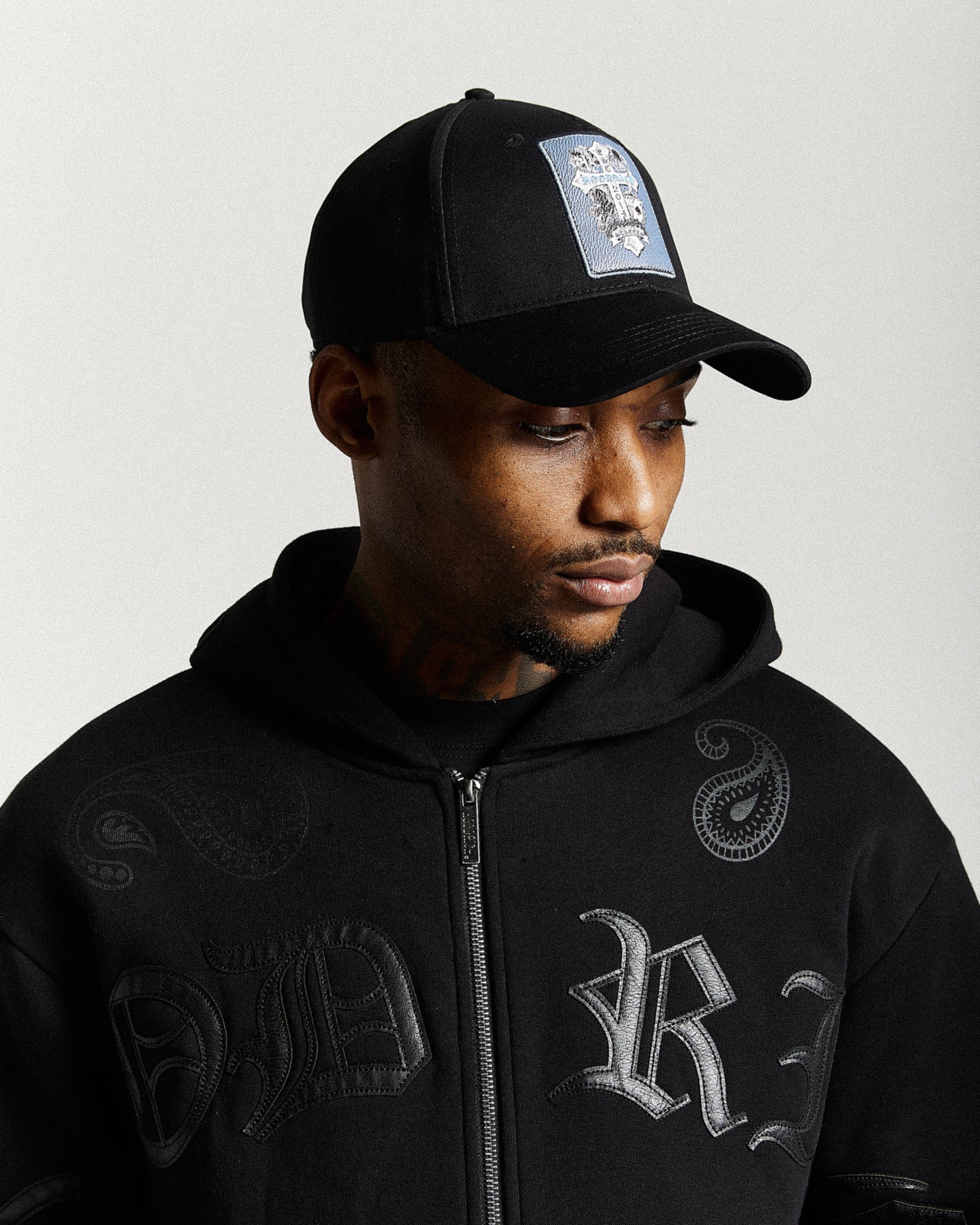 Cross Cap - Black/Blue