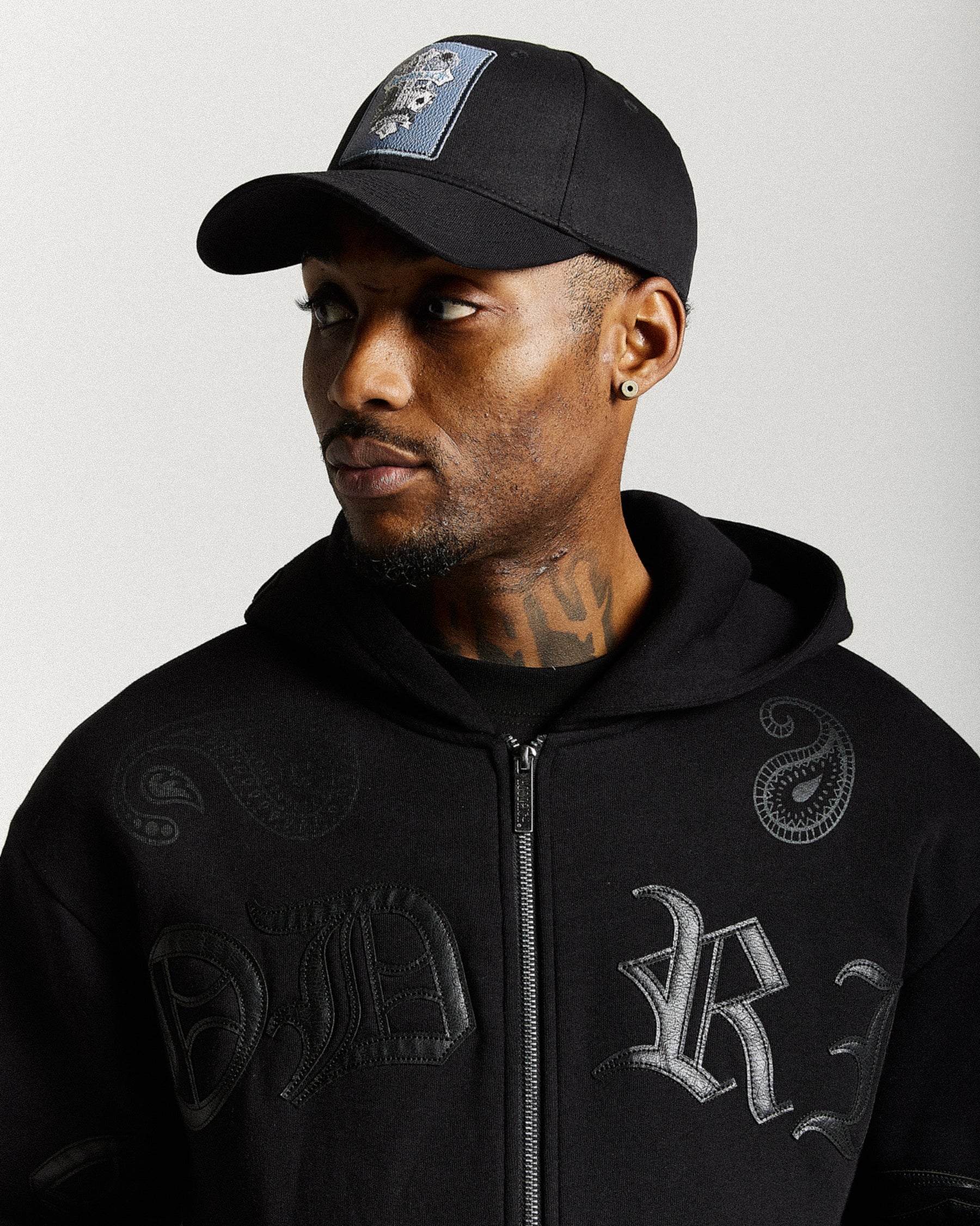 Cross Cap - Black/Blue