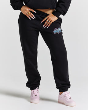 Erupt Joggers - Black/Pinks