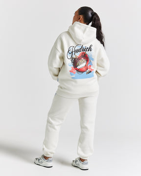 Grillz Joggers - White/Red/Blue