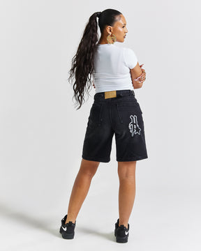 Totem Denim Jorts - Black Wash