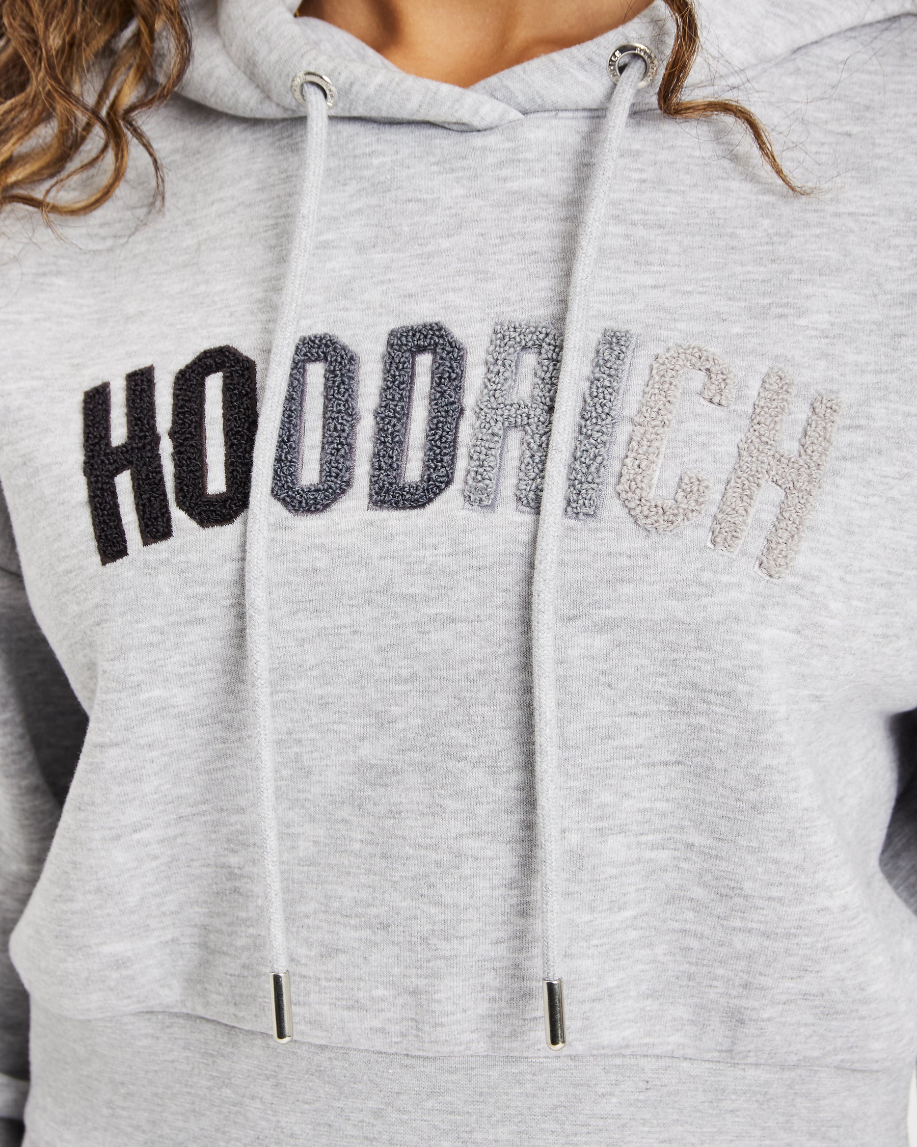 OG Kraze Cropped Hoodie | Grey | Hoodrich Women's