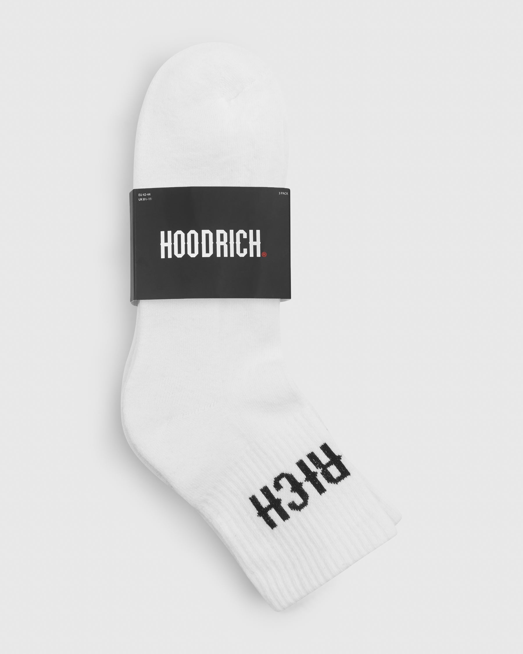 OG Core 3 Pack Quarter Socks - White/Black